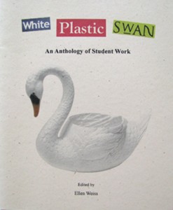 White Plastic Swan